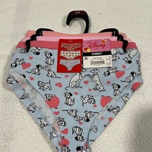 Disney Light Blue & Pink 101 Dalmatians Cheeky Underwear - Pack